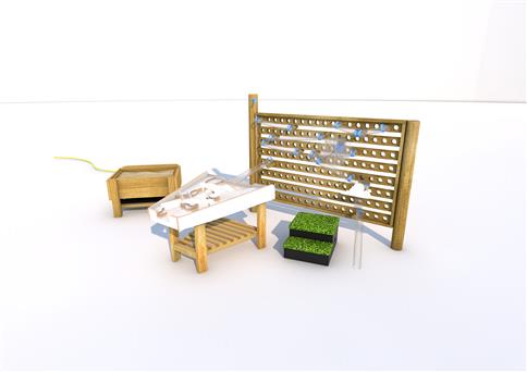 Water Wall with Damming Package  